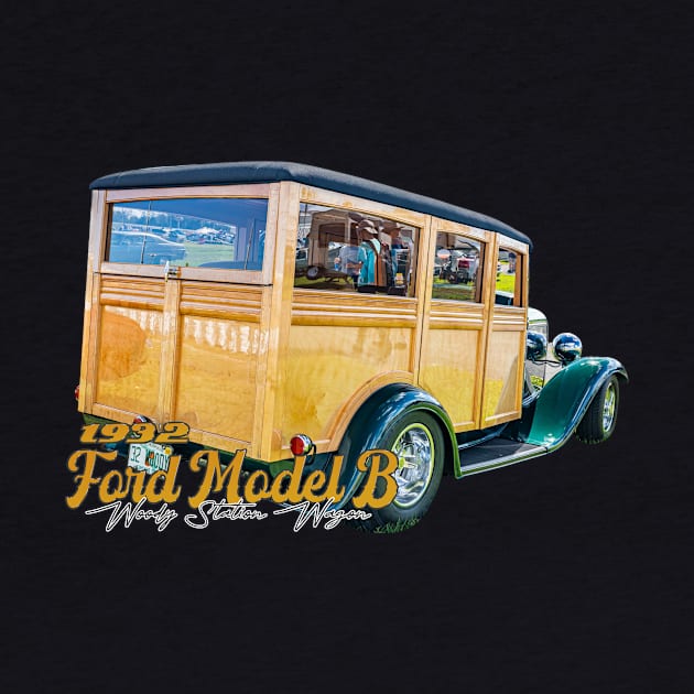 1932 Ford Model B Woody Station Wagon by Gestalt Imagery